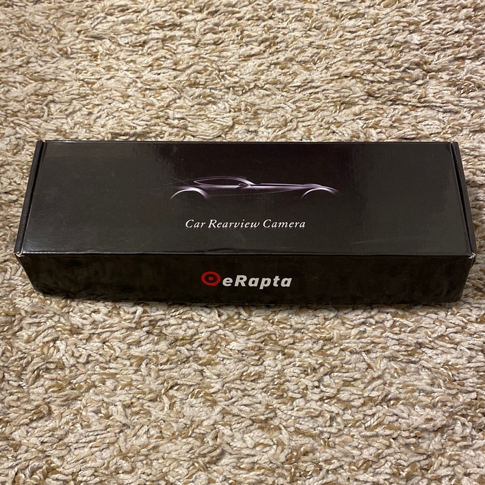 ERapta car rearview camera. NEW
